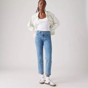 Levis Levi’s Wedgie Straight blue jeans, size 27